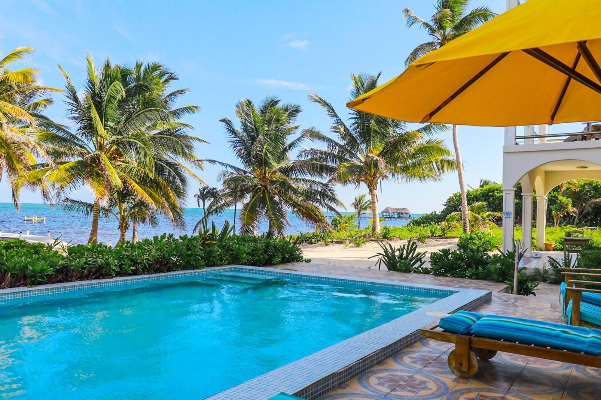 Blue Water Beach Villas San Pedro  Bilik gambar