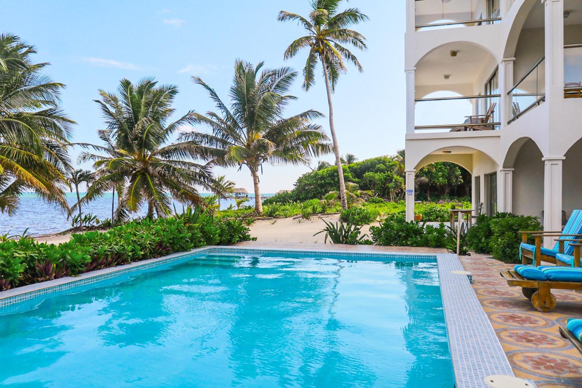 Blue Water Beach Villas San Pedro  Bilik gambar